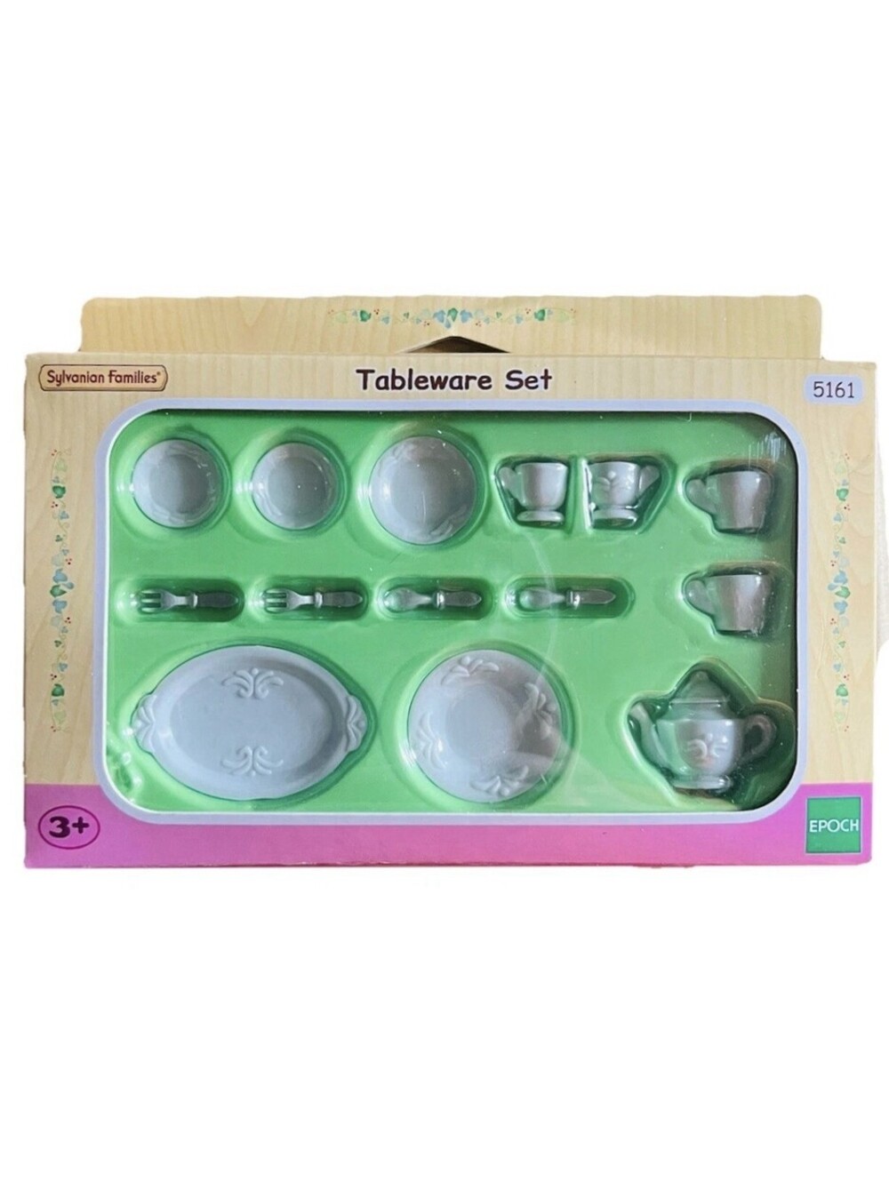 Sylvanian Families Tableware Set 5161 by Epoch Calico Critters - Imported!